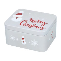 Birkmann - Gebäckdose - Merry Christmas - eckig -...