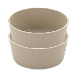 Koziol - Schale - Connect Bowl - 2er Set - Dessert Sand