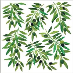 PPD - Servietten - Tracey´s Oliviers - 25 x 25 cm -...