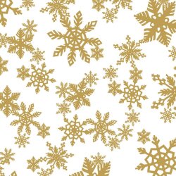 PPD - Servietten - Cristalli di neve- 33 x 33 cm - 20 Stk