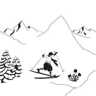 PPD - Servietten - Atelier Neige - 33 x 33 cm - 20 Stk