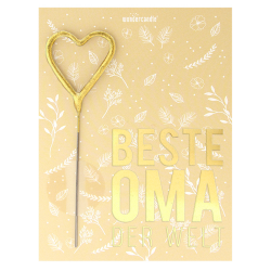 Wondercandle - Mini Wondercard - Beste Oma
