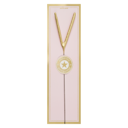 Wondercandle - Buchstabe V - Goldstück - Classic