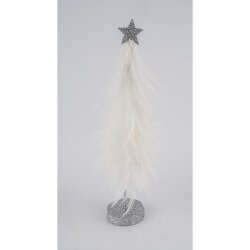 Gehlmann - Federtanne - Weiß - Holzfuß -...