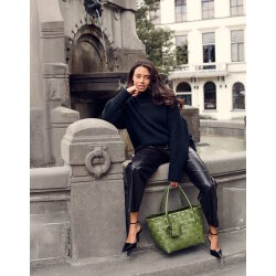 Handed By - Paris Shopper - Laurel Green