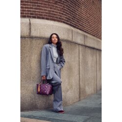 Handed By - Mini Paris Handbag - Mulberry Purple - Gr&ouml;&szlig;e XS