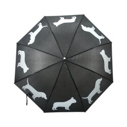 Esschert - Regenschirm - Hunde - Reflektor
