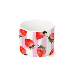 PPD - Bowl - Strawberry & Stripes - Small