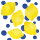 PPD - Servietten - Lemon & Dots - 33 x 33 cm - 20 Stk