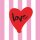 PPD - Servietten - Formart Love - 33 x 33 cm - 20 Stk
