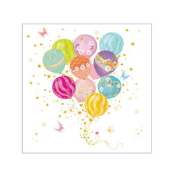 PPD - Servietten - Balloons - 25 x 25 cm - 20 Stk