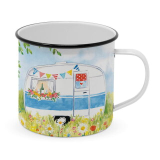 PPD - Mug - Happy Camping - Metall