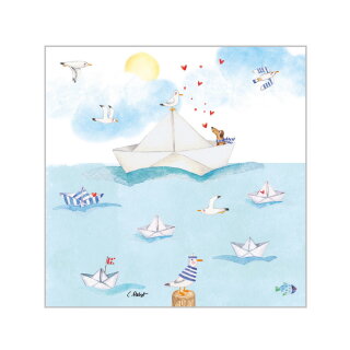 PPD - Servietten - Sailing away - 25 x 25 cm - 20 Stk