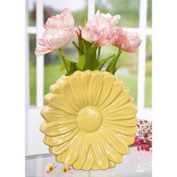Gilde - Vase - Primavera - Blume - Keramik - 9 x 26 x 27...