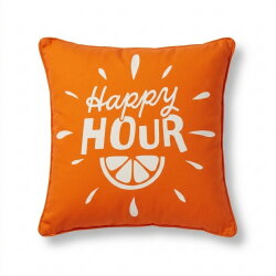 Gilde - Kissen - Happy Hour - 45 x 45 cm - Orange