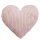 MAGMA Heimtex - Herzkissen - SHARA - rose - Rund - 32 cm