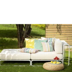 MAGMA Heimtex - Hülle mit RV - LOTTIE - mint - 45 x 45 cm
