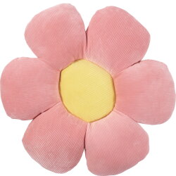 MAGMA Heimtex - Blumenkissen - Minnie - 30 cm - Rund - Pink