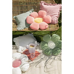 MAGMA Heimtex - Blumenkissen - Minnie - 30 cm - Rund -...
