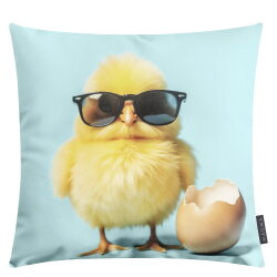 MAGMA Heimtex - Kissen - EASTER PARTY - Tweety - 45 x 45 cm