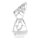 Birkmann - Ausstechform - Hase im Kleid