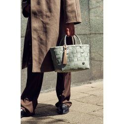 Handed By - Mini Paris Handbag - Sage Green - Größe XS