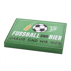 Gilde - Sitzpolster - Fußball und Bier