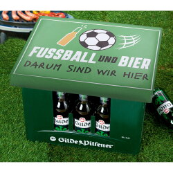 Gilde - Sitzpolster - Fußball und Bier