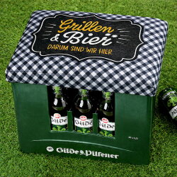 Gilde - Sitzpolster - Grillen und Bier