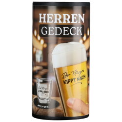 Gilde - Herrengedeck - 4tlg. Set - Der Klügere kippt...