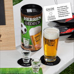 Gilde - Herrengedeck - 4tlg. Set - Einer geht noch rein!
