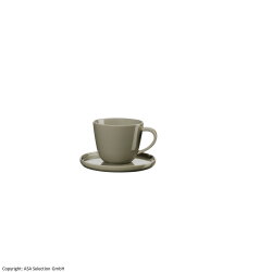 ASA - Kaffetasse mit Unterteller - Shiso - Coppa - 0,25 L