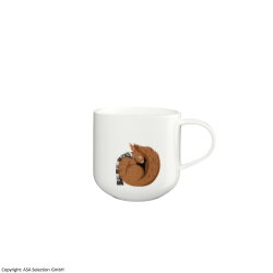 ASA - Henkelbecher Red Squirell Cat - Xmas - 0,4 Liter