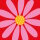 PPD - Servietten - Happy Flower red - 25 x 25 cm - 20 Stk
