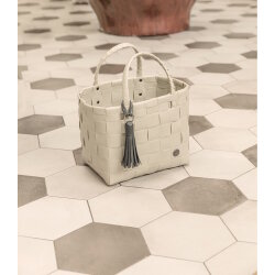 Handed By - Mini Paris Handbag - Pale Grey -...