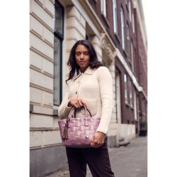Handed By - Mini Paris Handbag - Rustic Pink -...