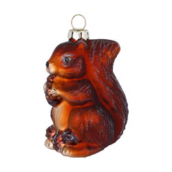 Inge Glas - Eichhörnchen - Glas - 8 cm - Braun