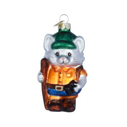 Inge Glas - Outdoor-Katze - Glas - 9 cm