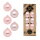 Inge Glas - Kugeln in Box / 20 Stück - Lovely Magnolia - 6 cm