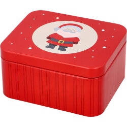 Birkmann - Geschenkbox - Happy Santa - Weißblech