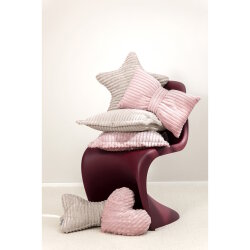 MAGMA Heimtex - Herzkissen - SILENCIO - 32 cm - rose
