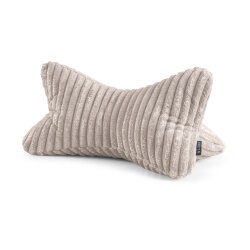 MAGMA Heimtex - Leseknochen - SILENCIO - 42 x 22 cm - taupe