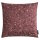MAGMA Heimtex - Hülle mit RV - AMARA - 45 x 45 cm - weinrot