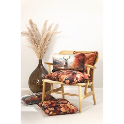 MAGMA Heimtex - Hülle mit RV - BUCKLEY - 30 x 50 cm - Deer Birds