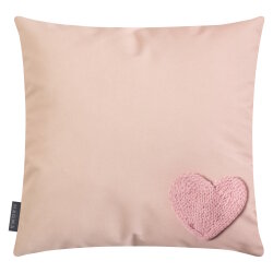MAGMA Heimtex - Kissen - HEART PUPPIES - 45 x 45 cm - Igel