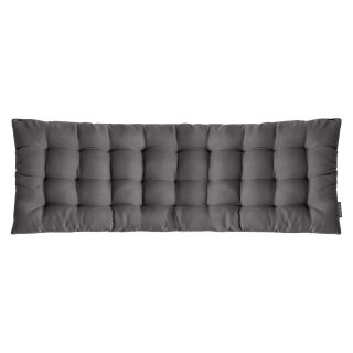 MAGMA Heimtex - Bankkissen - DIEGO - 120 x 40 x 6 cm - mittelgrau