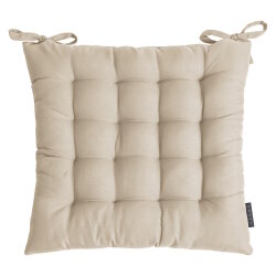 MAGMA Heimtex - Stuhlkissen - DIEGO - 40 x 40 x 6 cm - beige