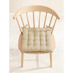 MAGMA Heimtex - Stuhlkissen - DIEGO - 40 x 40 x 6 cm - beige