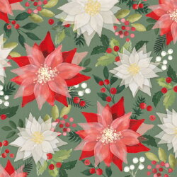 PPD - Servietten - Merry Poinsettia - 33 x 33 cm - 20 Stk