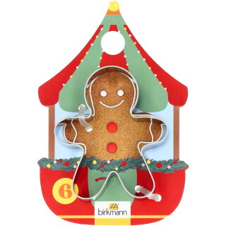 Birkmann - Ausstechform - Gingerman - Winter 2026 - auf Cardbord